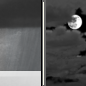 Saturday Night: Slight Chance Rain Showers then Mostly Cloudy